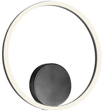 Redo Nástěnné/stropní LED svítidlo ORBIT ø 40 cm, 3000K Barva: Černá, Stmívání, řízení: DALI