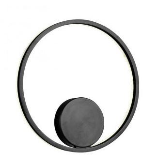 Redo Nástěnné/stropní LED svítidlo NEPŘÍMÉ ORBIT ø 40 cm, 4000K, v. 4,2 cm Barva: Černá, Stmívání, řízení: DALI