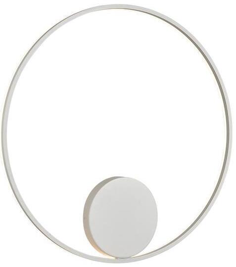 Redo Nástěnné/stropní LED svítidlo NEPŘÍMÉ ORBIT ø 80 cm, 4000K, v. 4,2 cm Barva: Bronzová, Stmívání, řízení: DALI