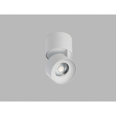 Led2 Stropní LED svítidlo KLIP ON, ø 77 mm, 3000K Barva stínidla: bílá, Stmívání: On-Off, Barva podstavce: bílá
