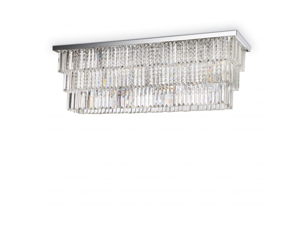 Ideal Lux Stropní svítidlo MARTINEZ PL8, d. 103 cm Barva: Chrom