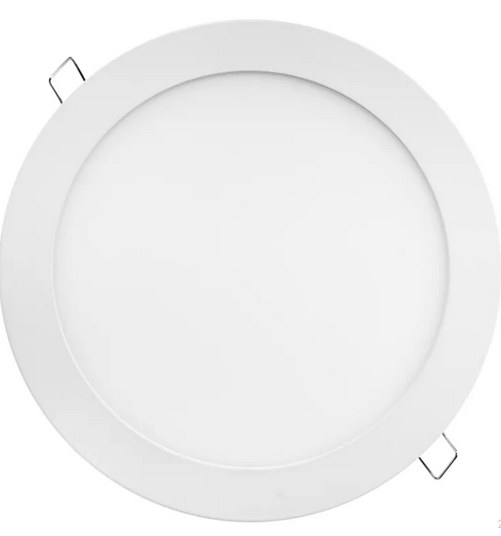 Levně Emos lighting LED zápustný panel ø 225 mm, 18W, kulatý Teplota světla: 3000K - teplá bílá, Barva materiálu: Bílá