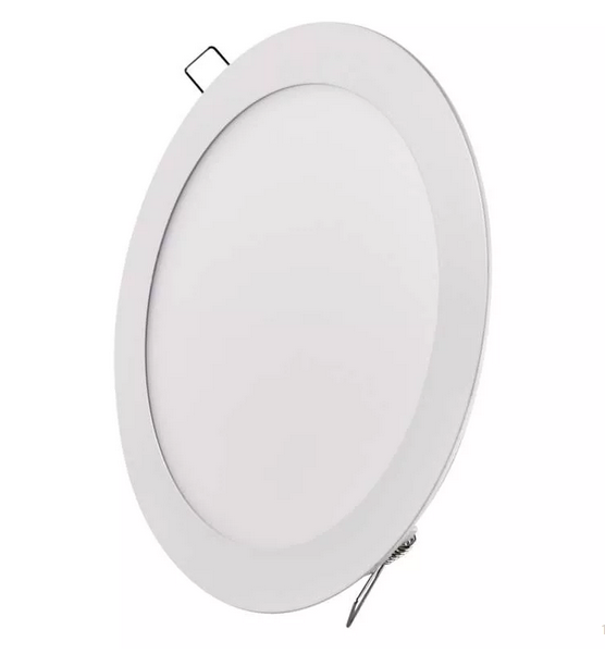 Levně Emos lighting LED zápustný panel ø 225 mm, 18W, kulatý Teplota světla: 4000K - denní bílá, Barva materiálu: Bílá
