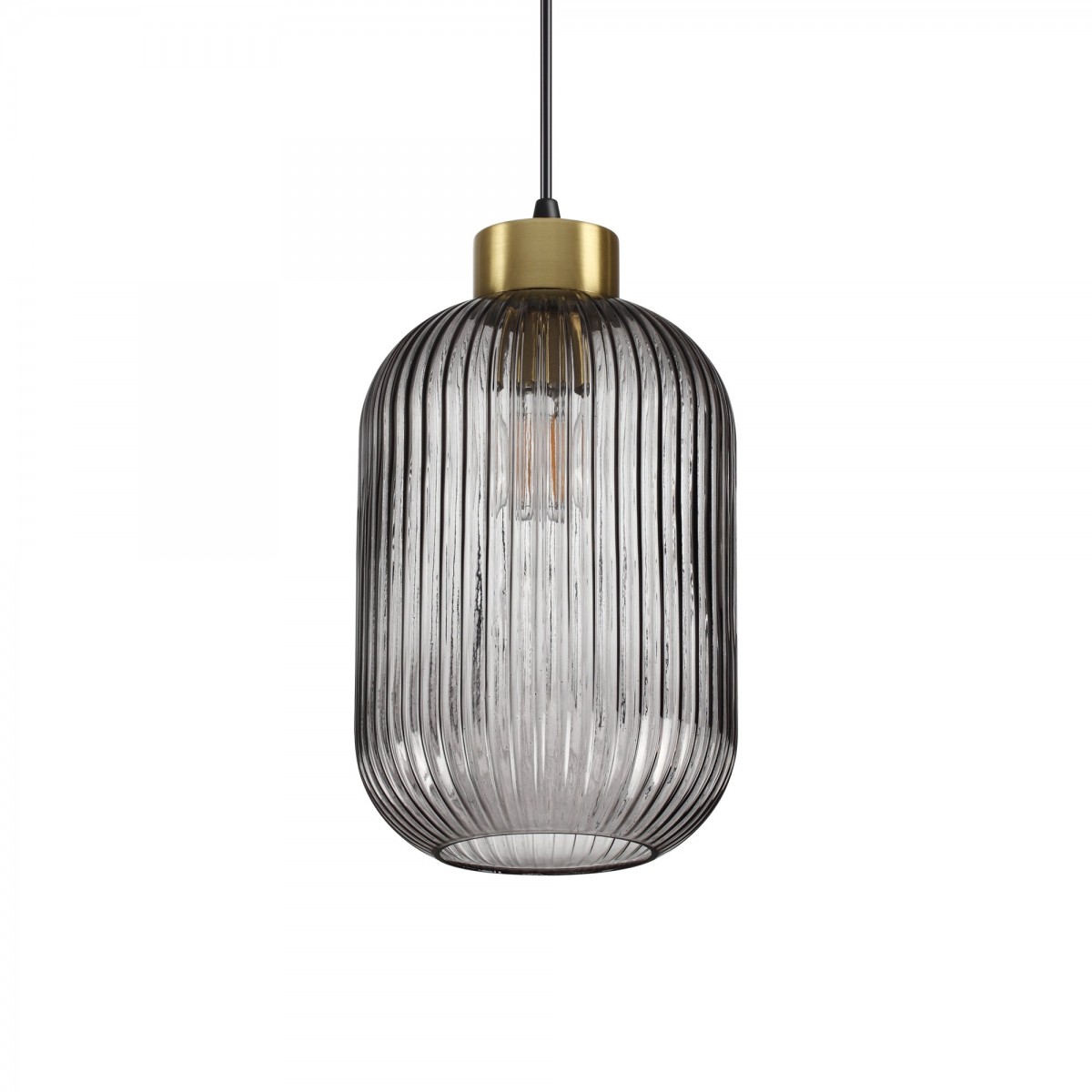 Ideal Lux Závěsné svítidlo MINT-1 SP1, ø 14 cm Barva: Šedá