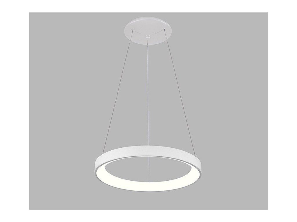 Led2 Závěsné LED svítidlo BELLA SLIM P-Z ø 48 cm Barva: Bílá, Stmívání: DALI/PUSH
