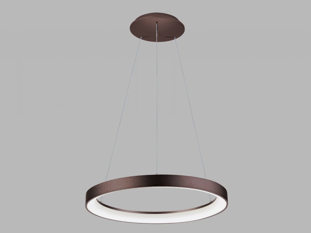 Led2 Závěsné LED svítidlo BELLA SLIM P-Z ø 78 cm Barva: Kávová, Stmívání: DALI/PUSH