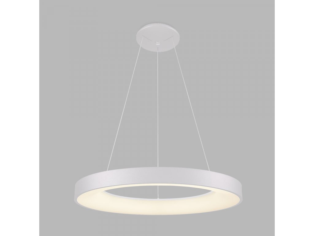 Led2 Závěsné LED svítidlo BELLA P-Z ø 60 cm, bílá Varianty: 3000K/4000K TRIAC (ON/OFF)