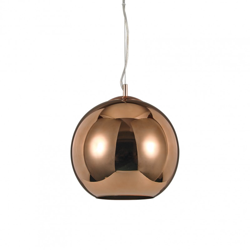 Ideal Lux Závěsné svítidlo NEMO SP1 ø 30 cm Barva: Měděná