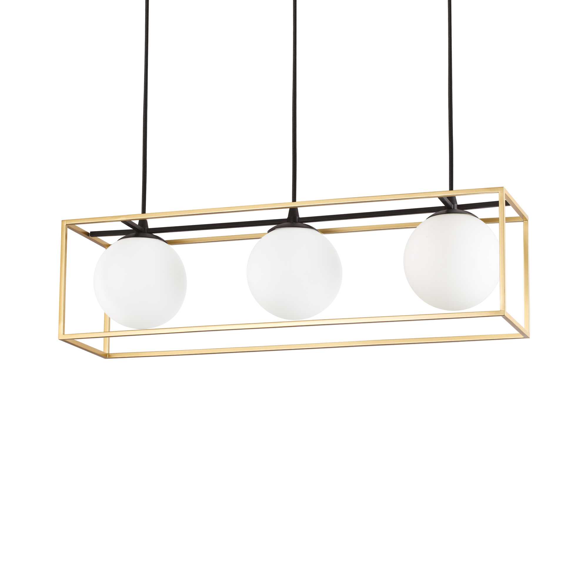 Ideal Lux Závěsné svítidlo LINGOTTO SP3 Barva: Mosaz