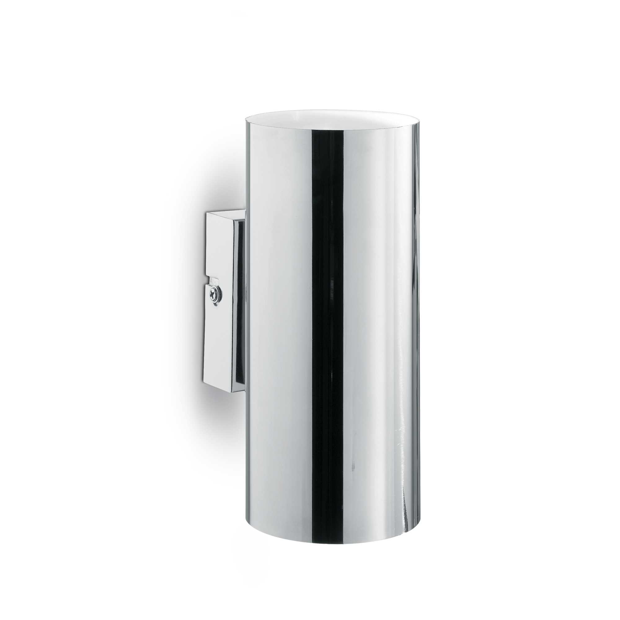 Ideal Lux Nástěnné svítidlo LOOK AP2 ø 8 cm Barva: Chrom
