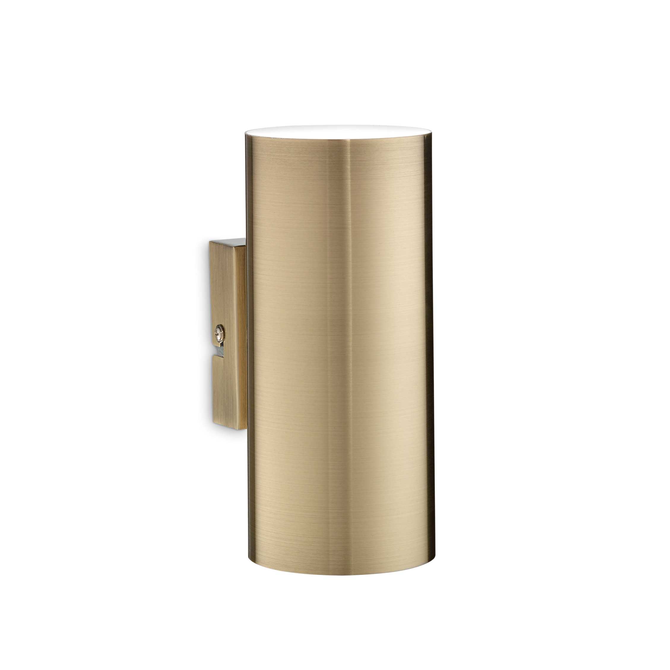 Ideal Lux Nástěnné svítidlo LOOK AP2 ø 8 cm Barva: Zlatá