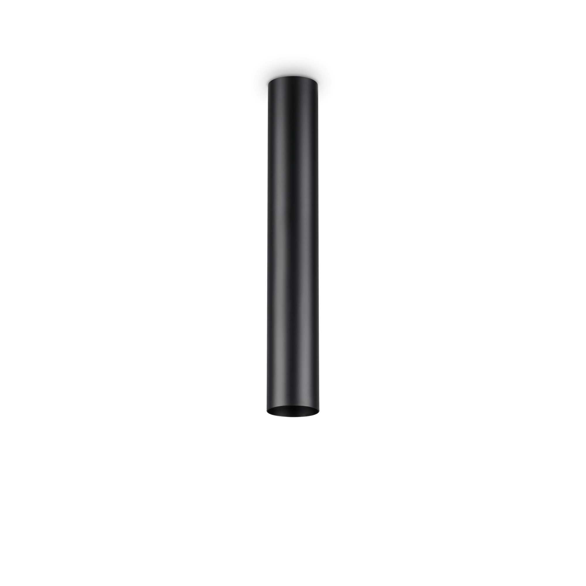 Ideal Lux Stropní svítidlo LOOK PL1 H40 ø 6 cm, v. 40 cm Barva: Černá