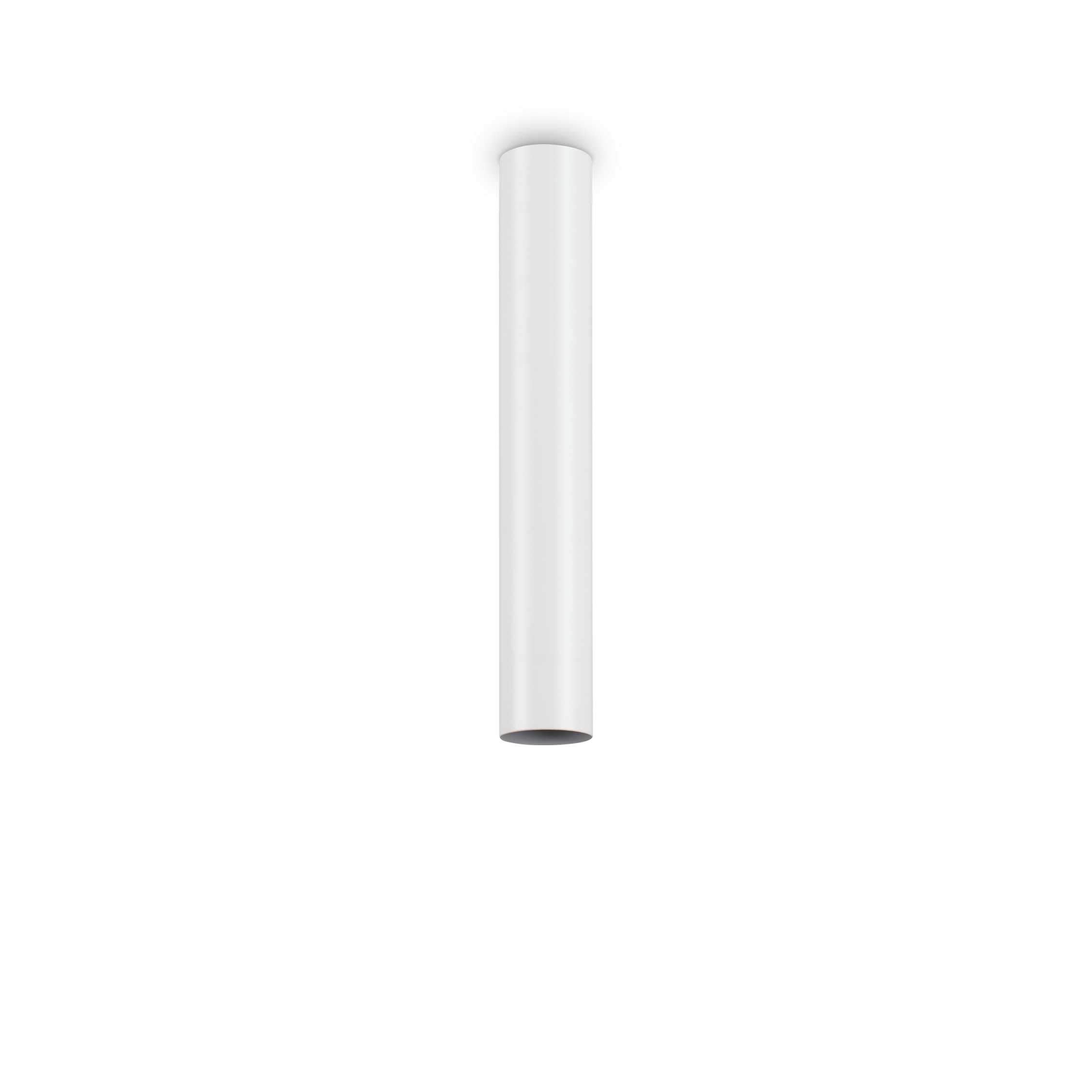 Ideal Lux Stropní svítidlo LOOK PL1 H40 ø 6 cm, v. 40 cm Barva: Bílá