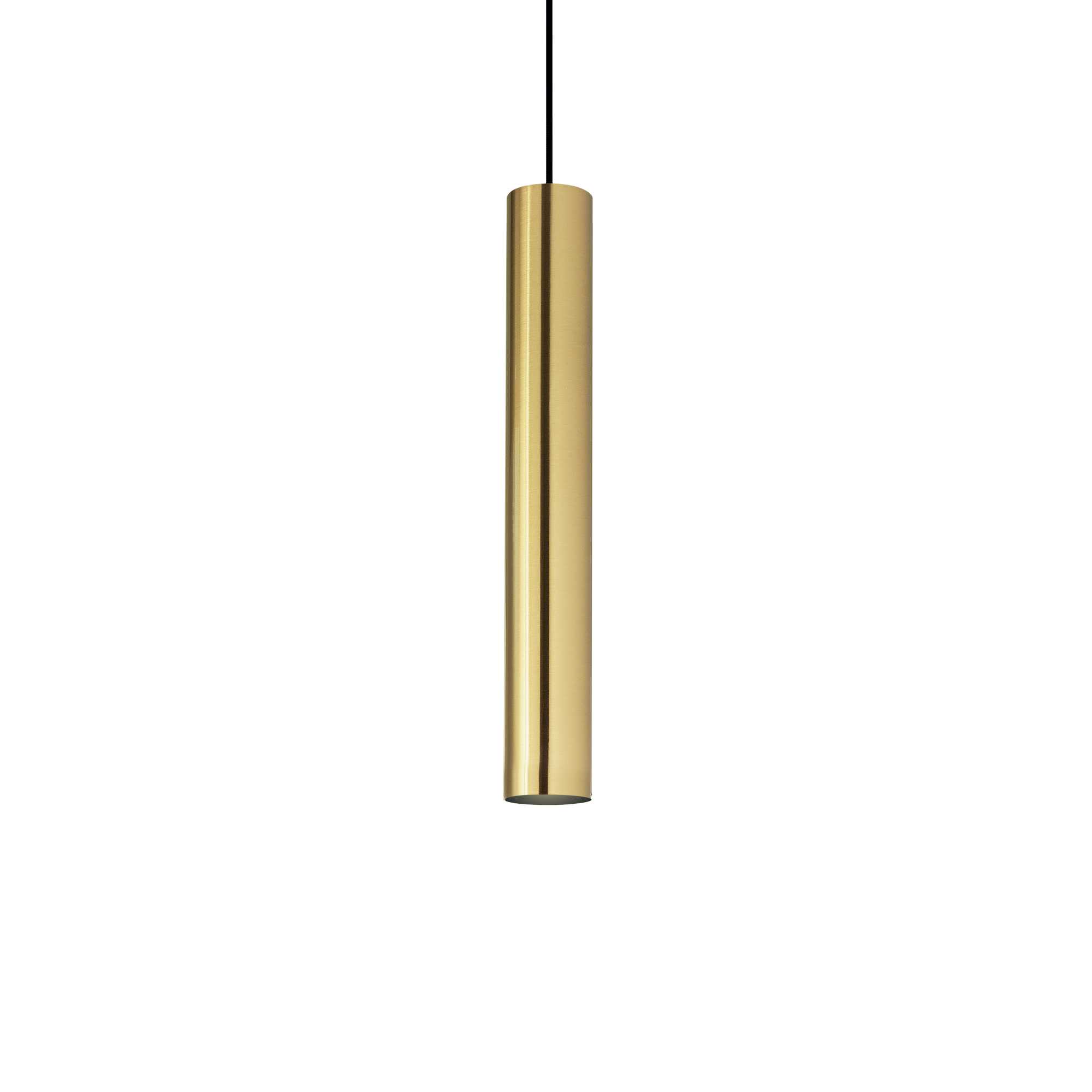 Ideal Lux Závěsné svítidlo LOOK SP1 D06 ø 6 cm Barva: Zlatá lesk