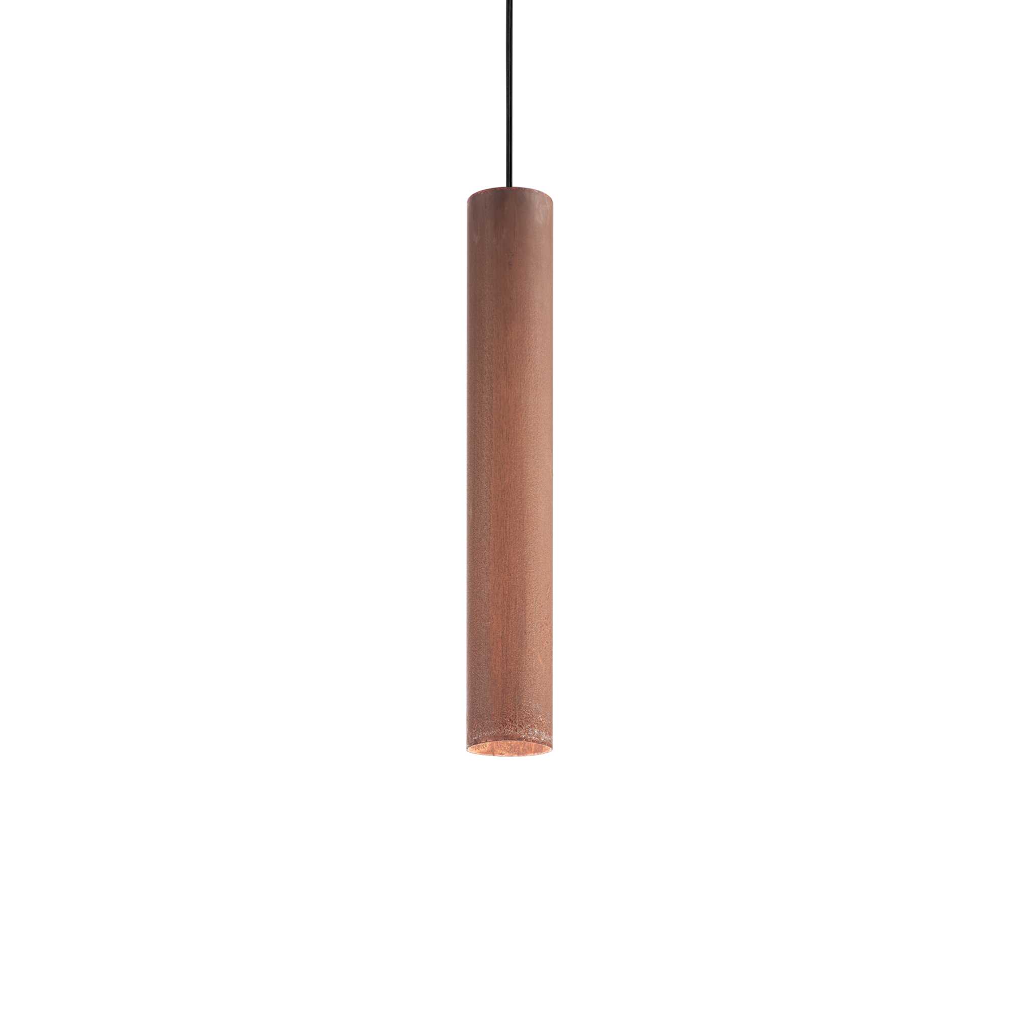 Ideal Lux Závěsné svítidlo LOOK SP1 D06 ø 6 cm Barva: Ocelová