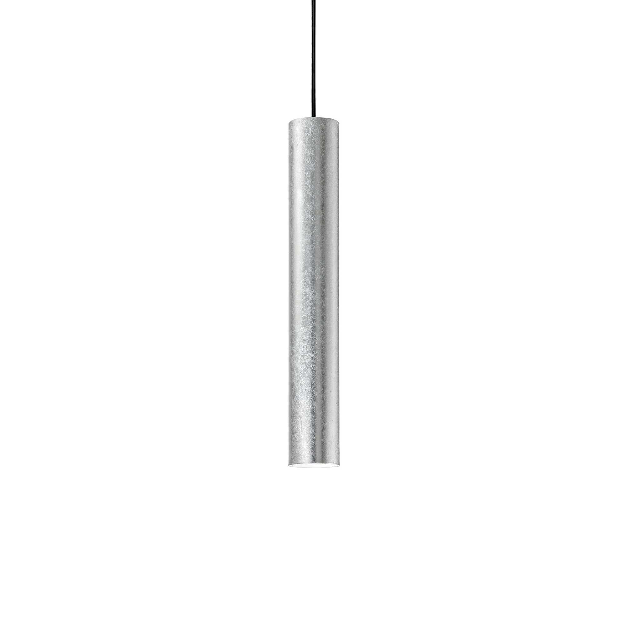 Ideal Lux Závěsné svítidlo LOOK SP1 D06 ø 6 cm Barva: Stříbrná