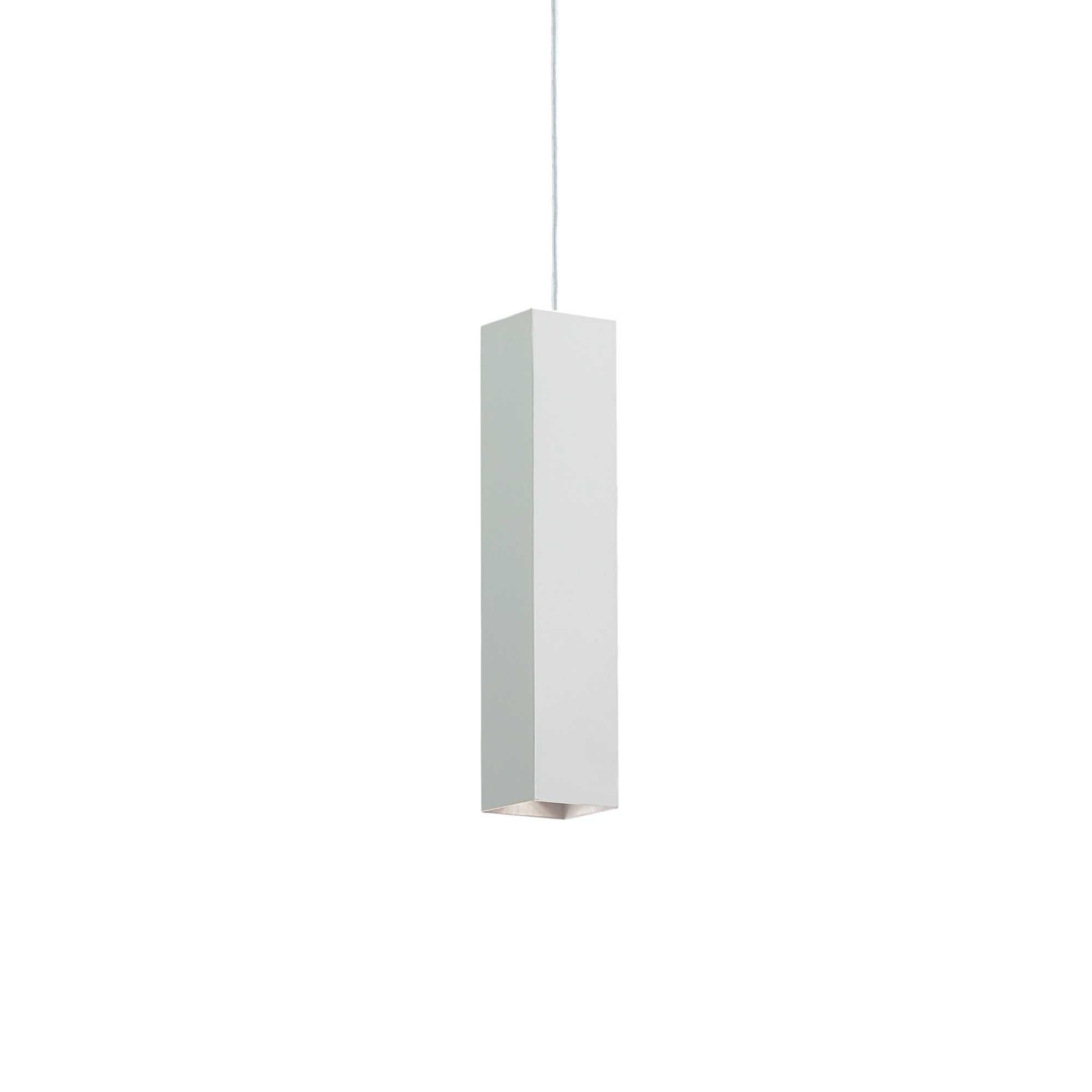 Ideal Lux Závěsné svítidlo SKY SP1, š. 6 cm, v. max. 130 cm Barva: Bílá