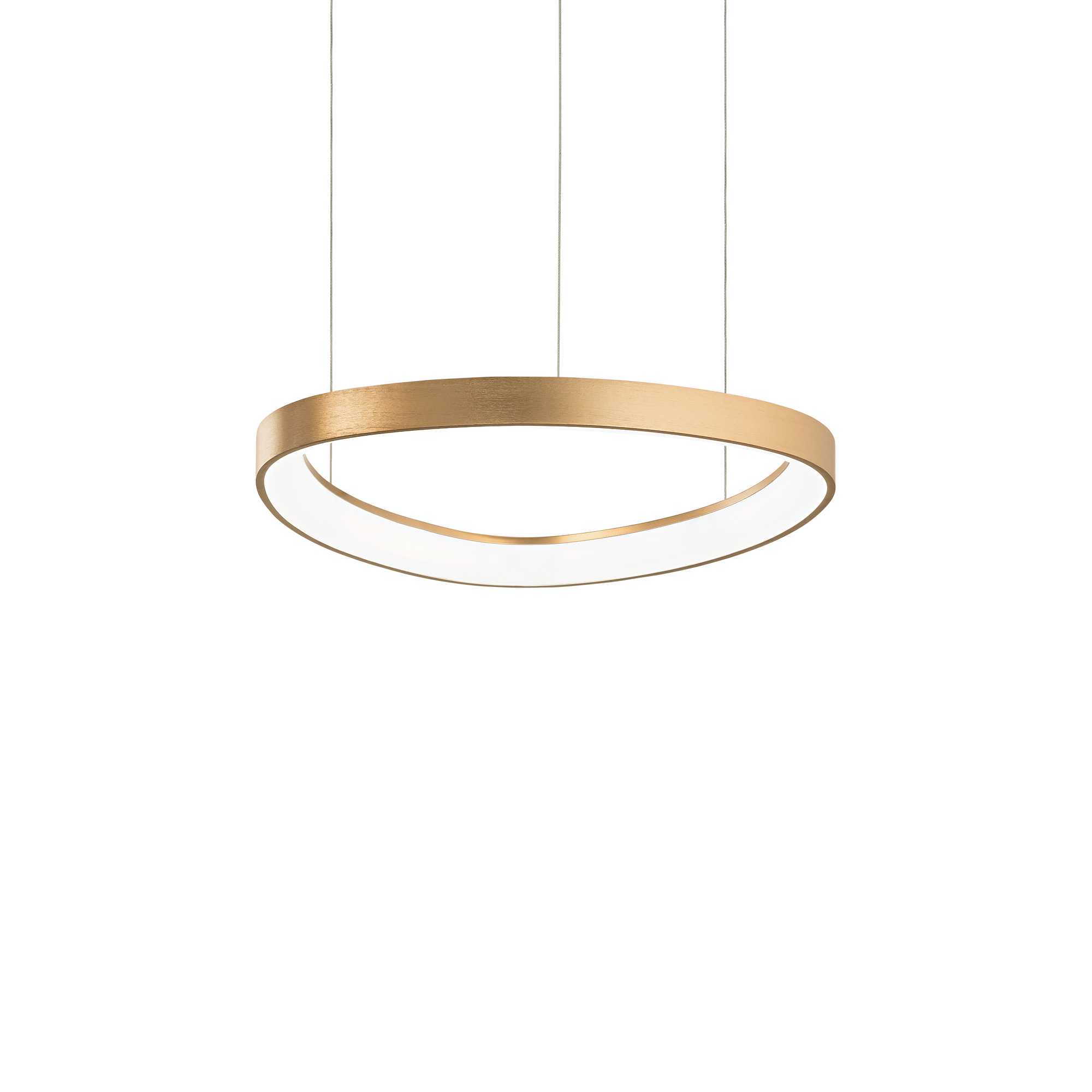 Ideal Lux Závěsné LED svítidlo GEMINI SP D42 ø 42,5 cm Barva: Zlatá