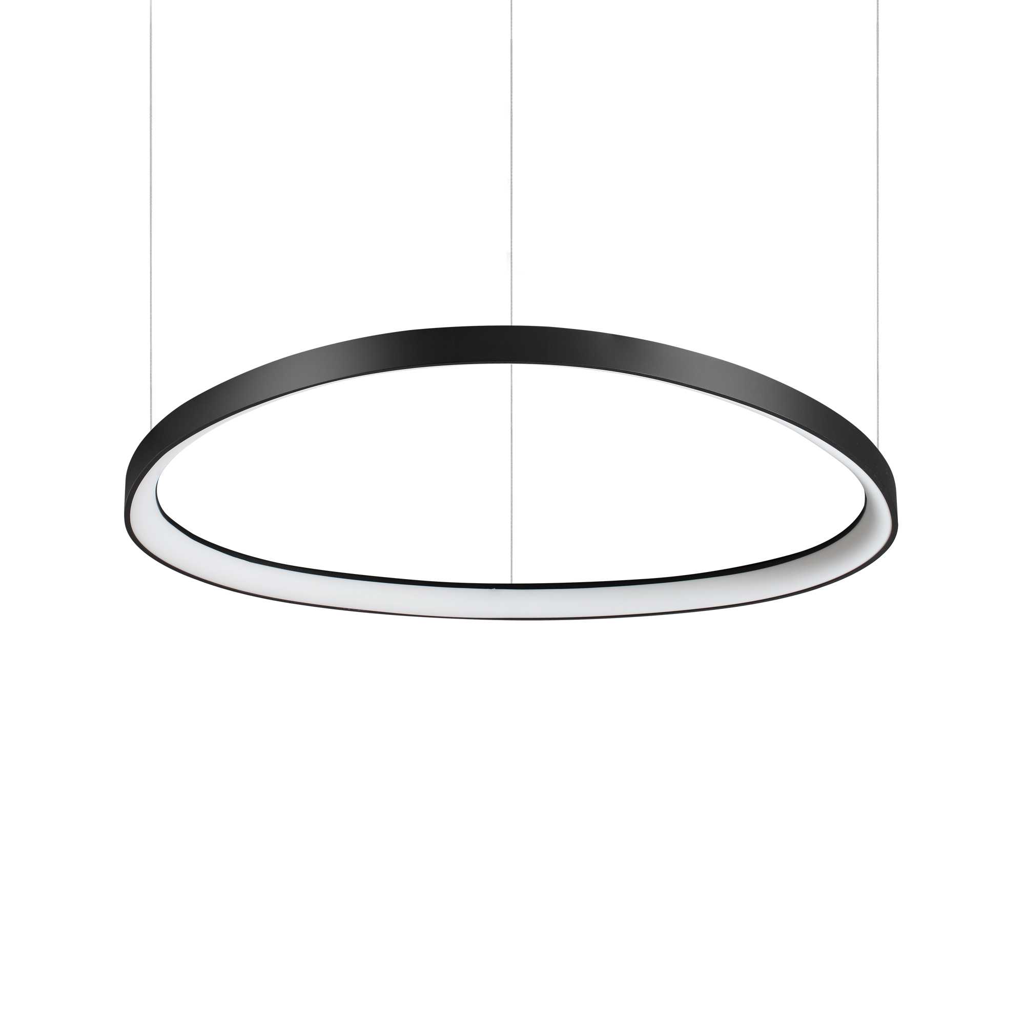 Ideal Lux Závěsné LED svítidlo GEMINI SP D81 ø 81 cm Barva: Černá, Stmívání, řízení: bez stmívání