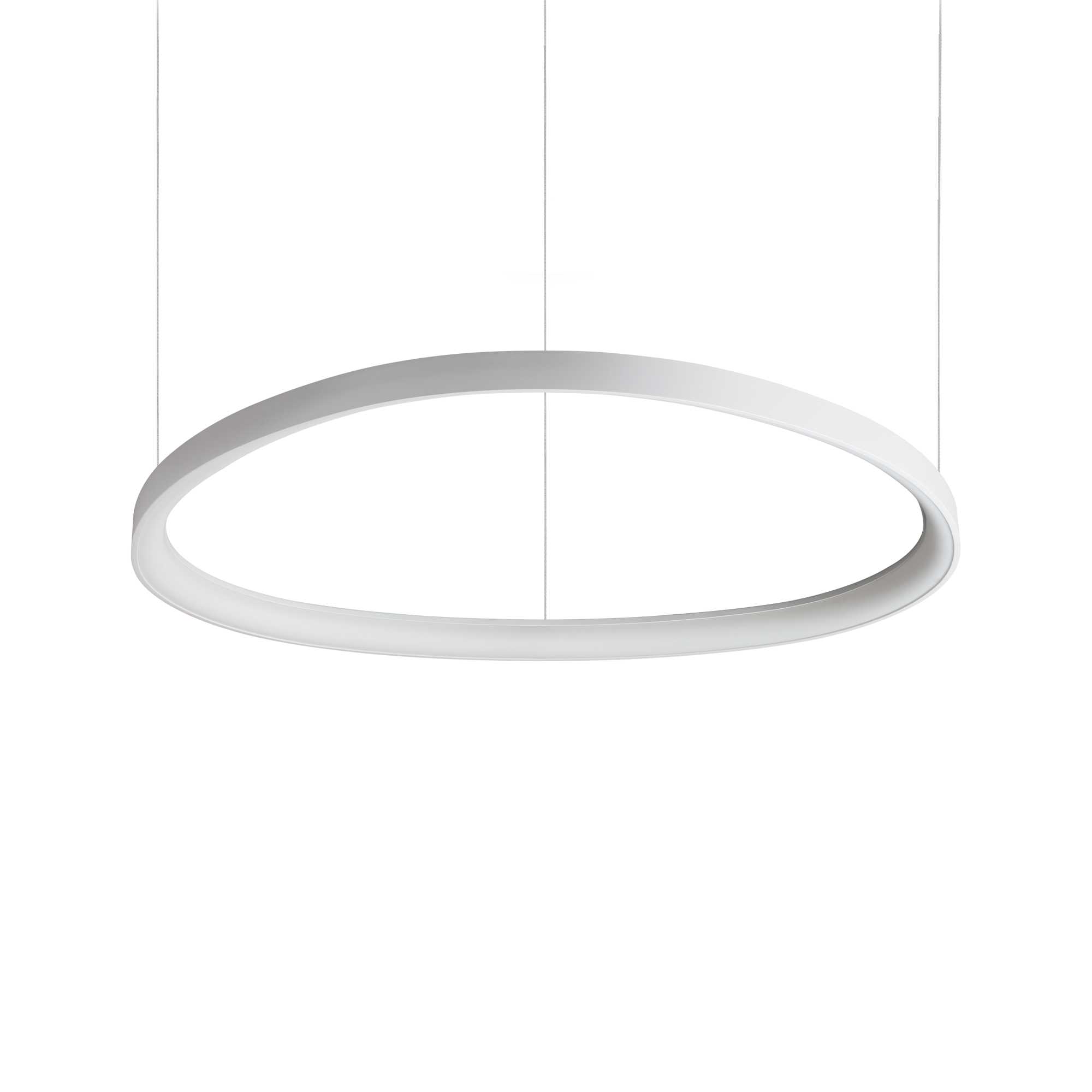 Ideal Lux Závěsné LED svítidlo GEMINI SP D81 ø 81 cm Barva: Bílá, Stmívání, řízení: DALI/PUSH