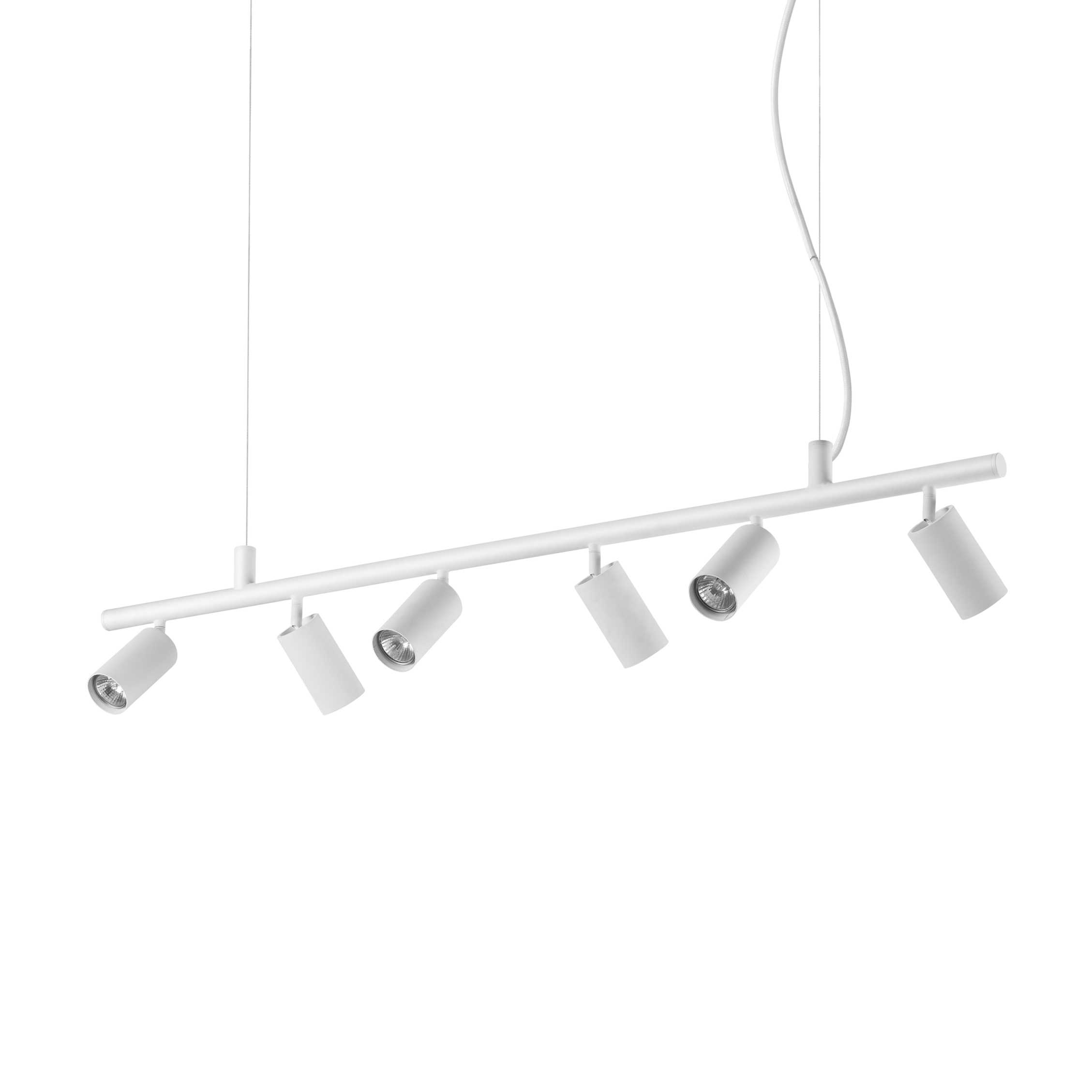 Ideal Lux Závěsné svítidlo DYNAMITE SP6, š. 115,5 cm Barva: Bílá