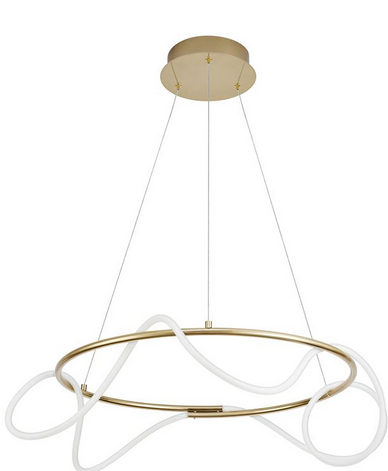Levně Nova Luce Závěsné LED svítidlo TIRIAC ø 70 cm