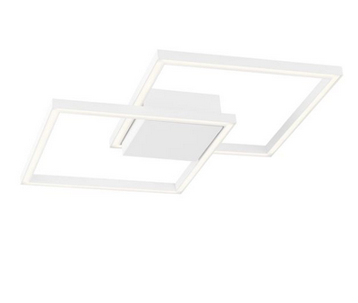 Levně Nova Luce Stropní LED svítidlo BILBAO, d. 46 cm Barva: Bílá