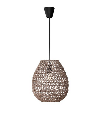 Levně Nova Luce Závěsné svítidlo GRIFFIN ø 30,5 cm, v. 250 cm