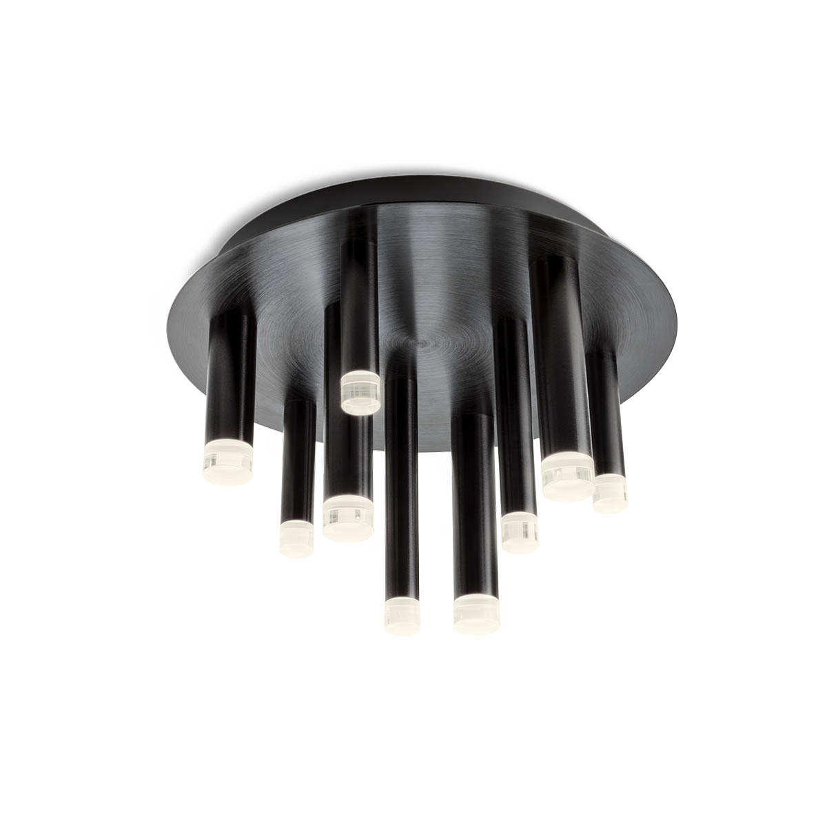 Redo Stropní LED svítidlo MADISON ø 36 cm Barva: Černá