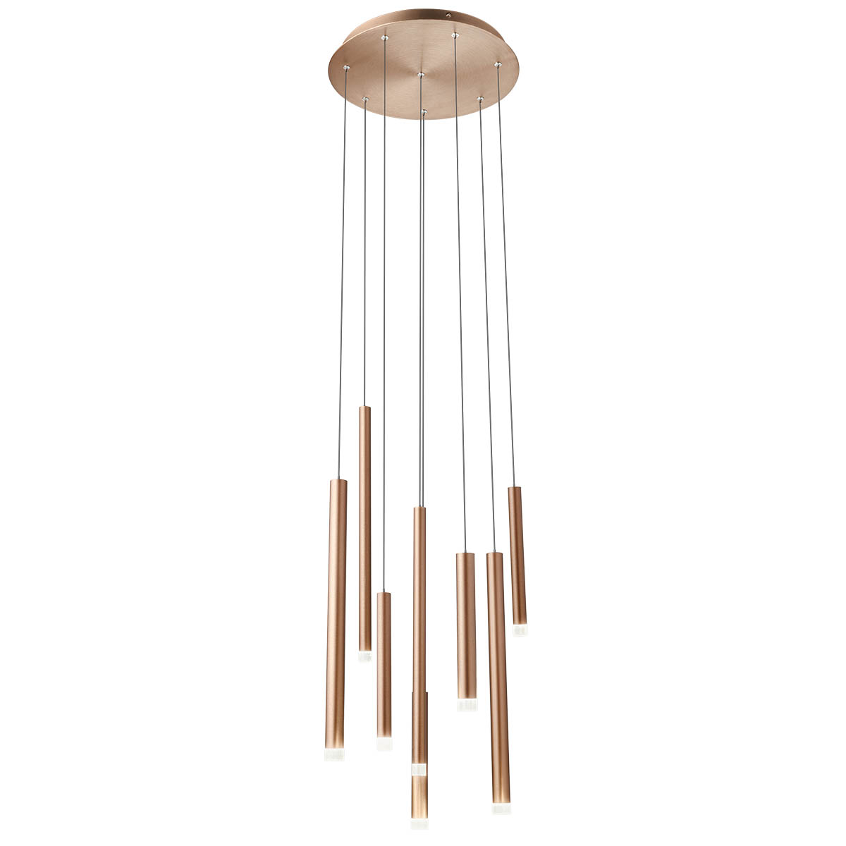 Redo Závěsné LED svítidlo MADISON ø 40 cm Barva: Měděná