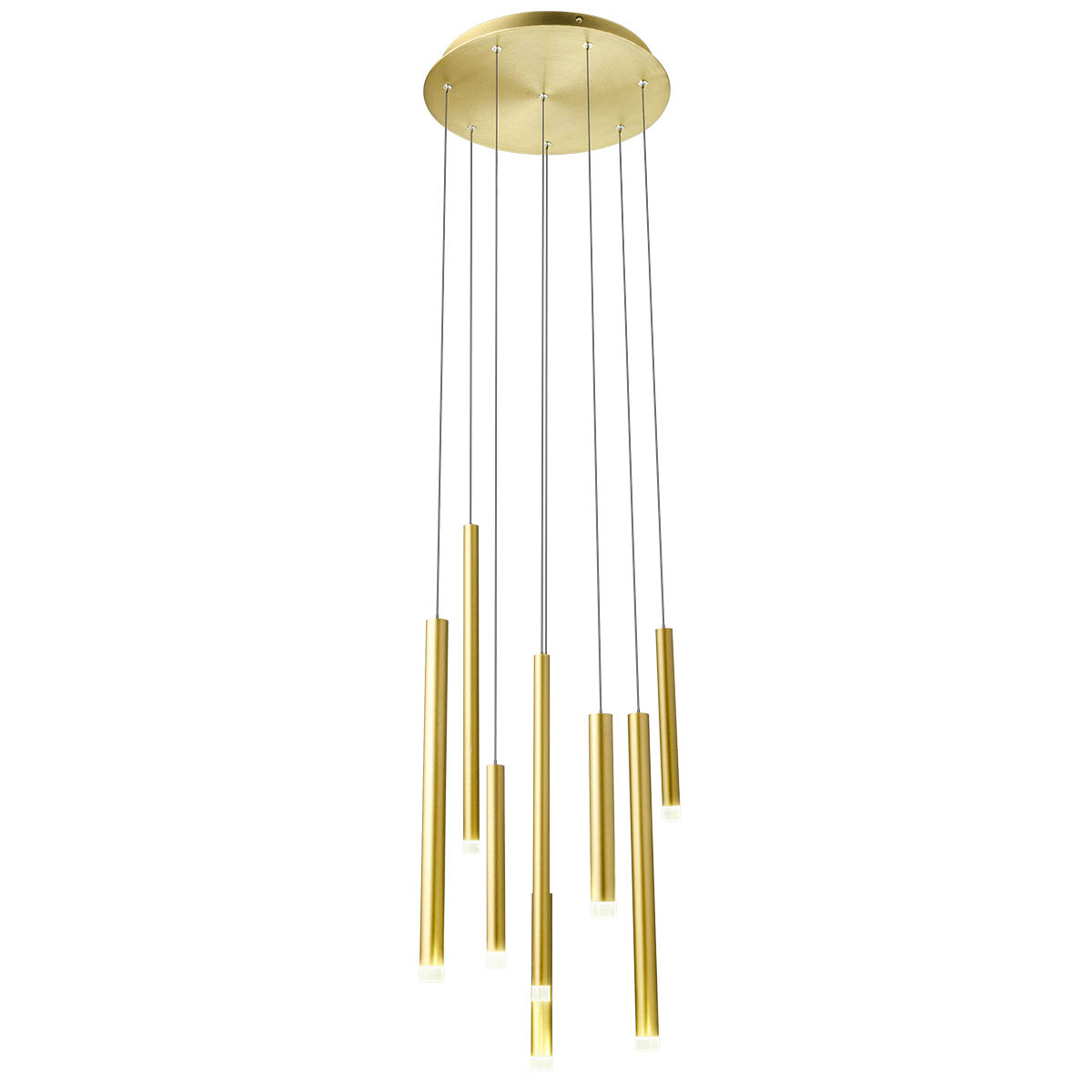 Levně Redo Závěsné LED svítidlo MADISON ø 40 cm Barva: Zlatá