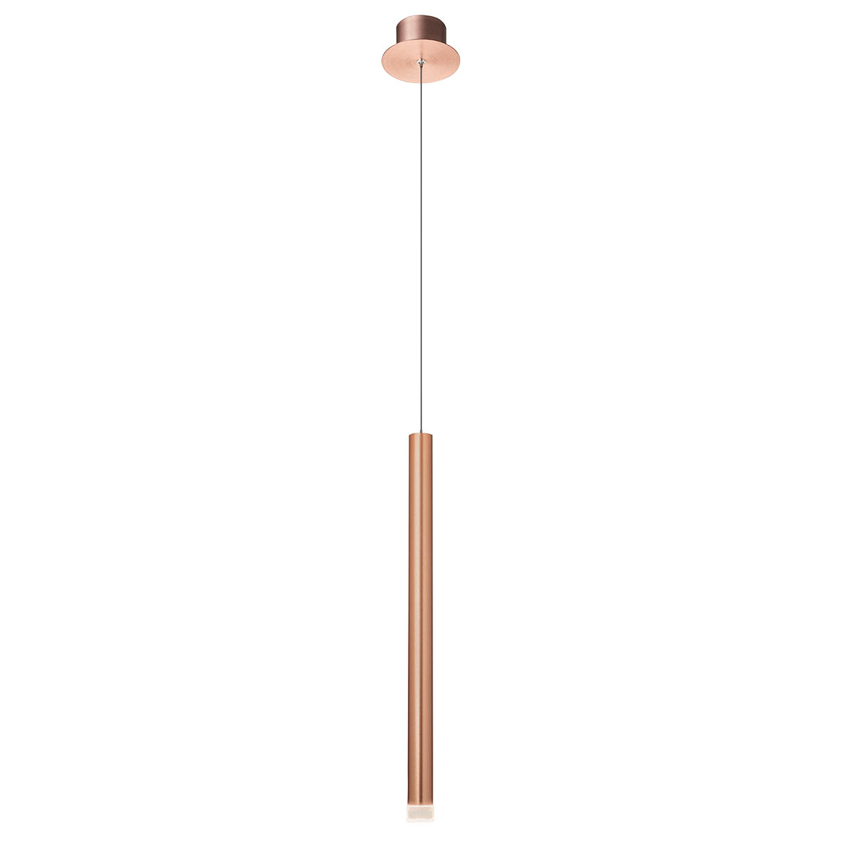 Redo Závěsné LED svítidlo MADISON ø 3,4 cm Barva: Měděná