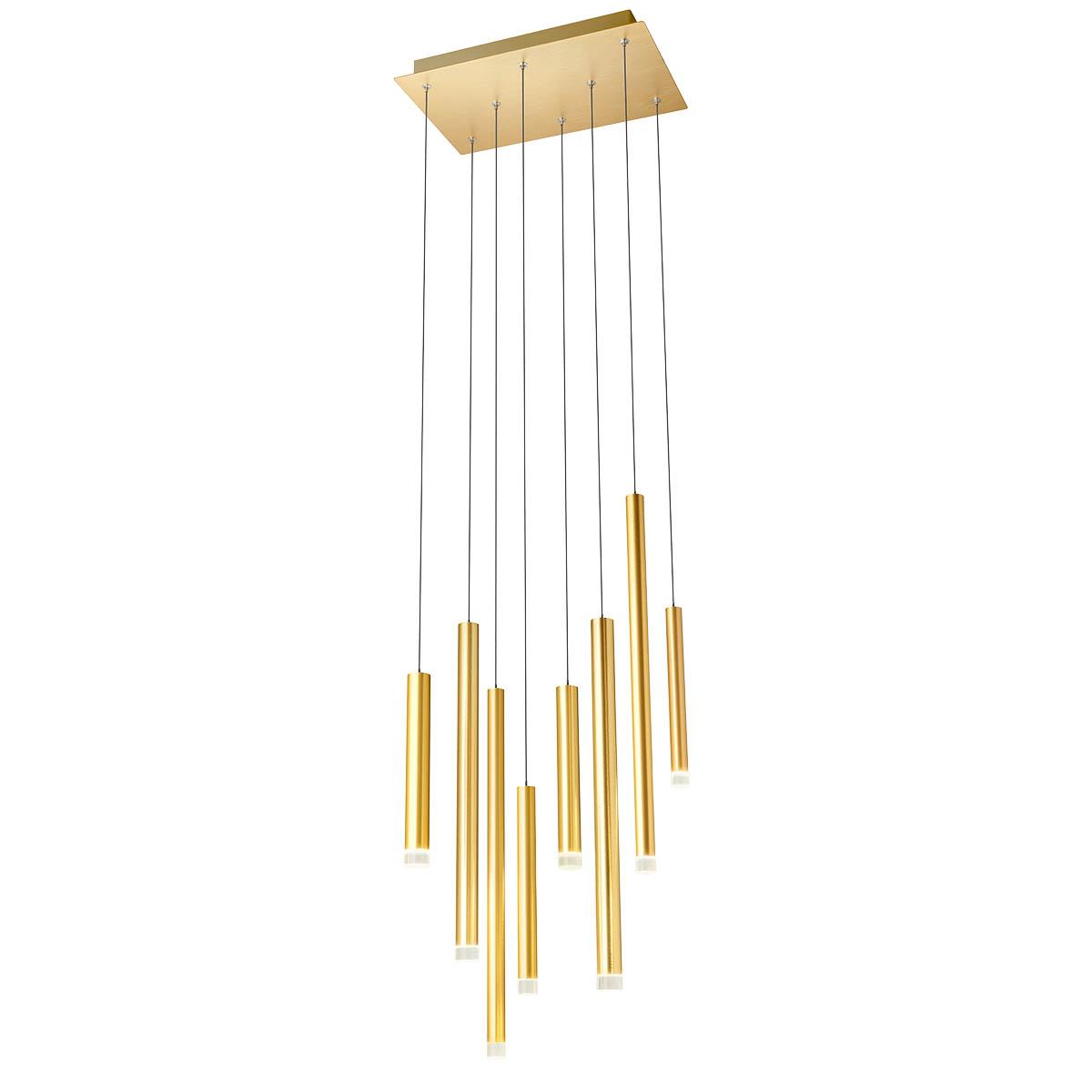Redo Závěsné LED svítidlo MADISON, d. 40 cm Barva: Zlatá