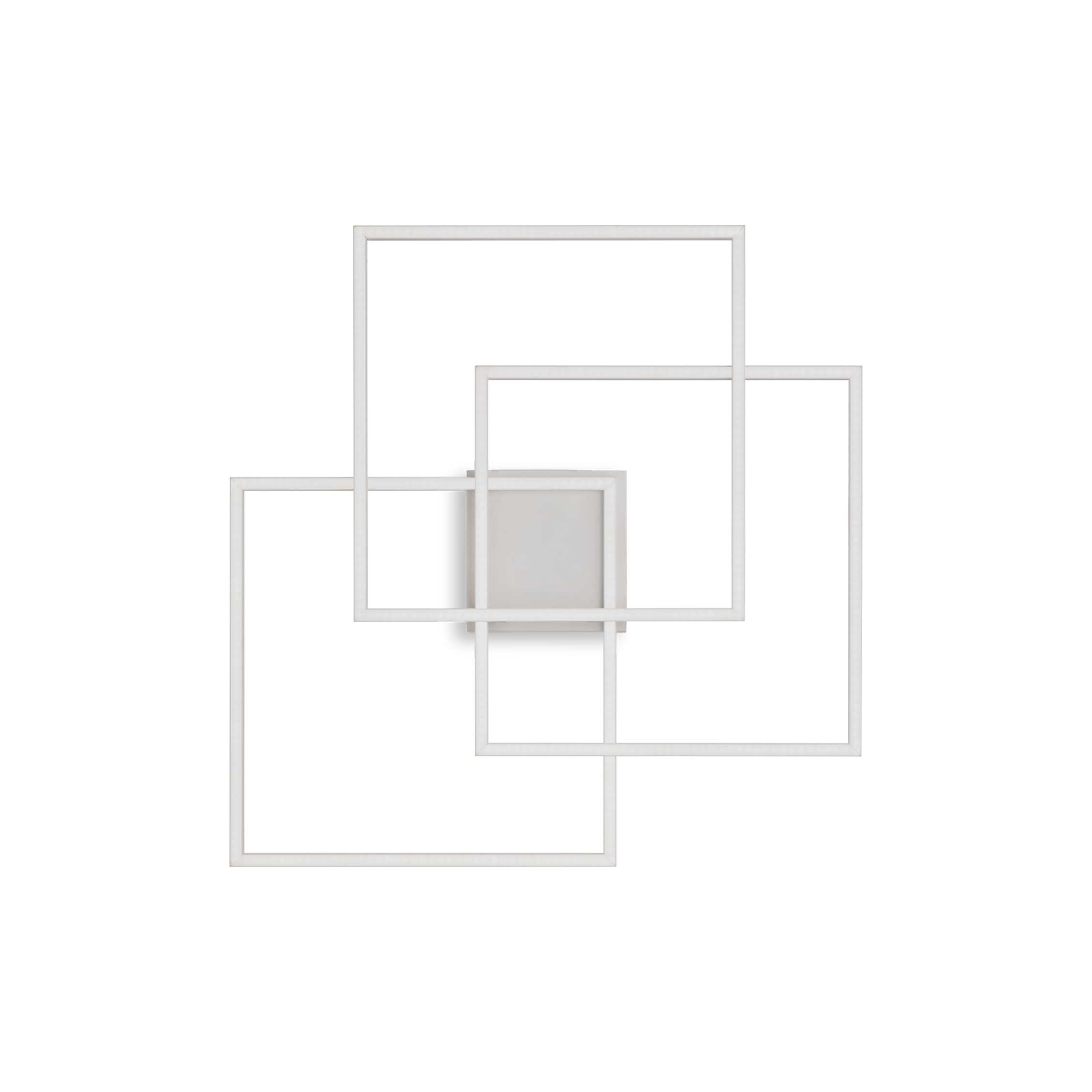 Ideal Lux Přisazené stropní svítidlo Frame pl quadrato Barva: Bílá