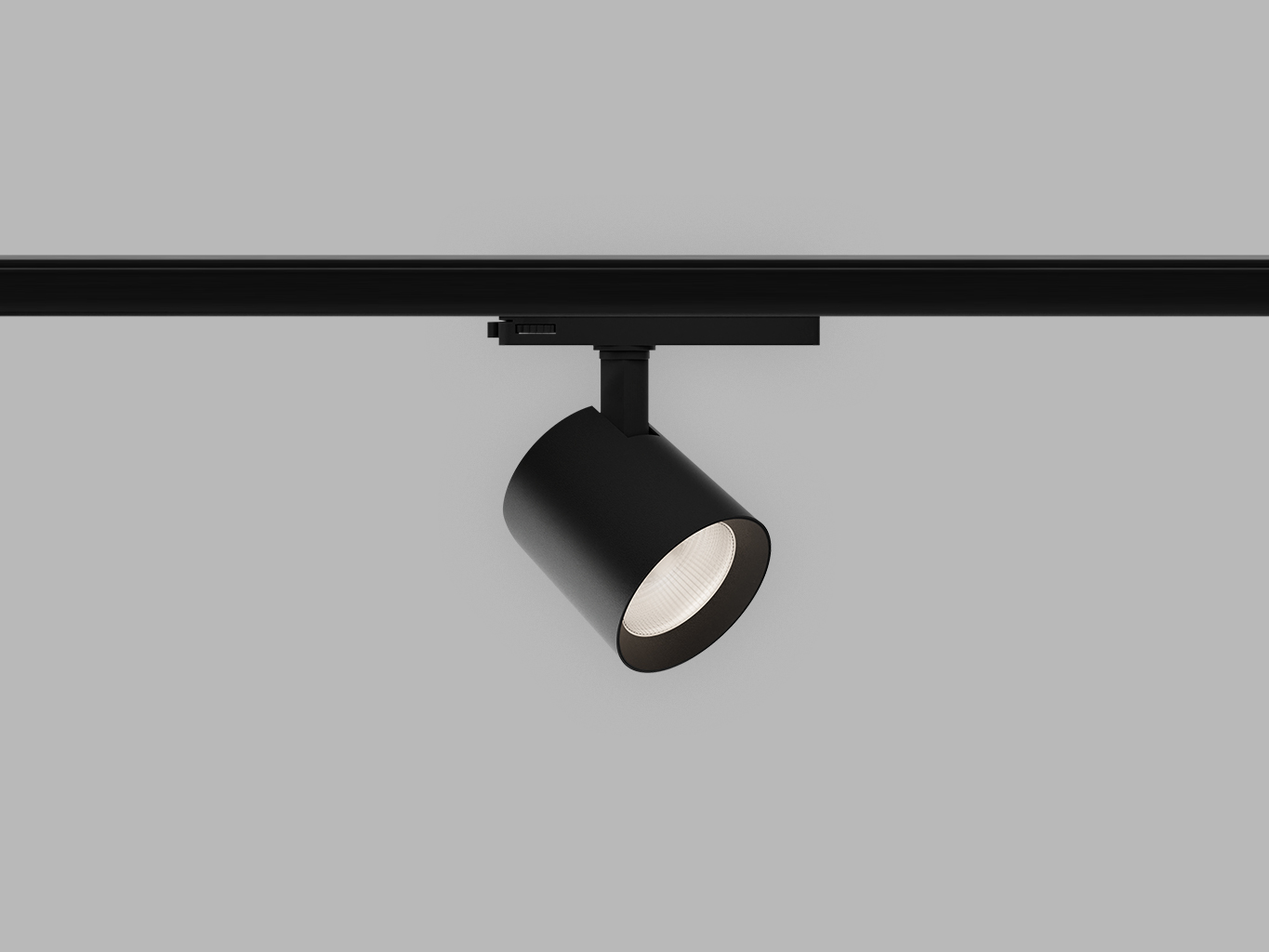 Led2 Nastavitelný kompaktní LED reflektor LOOK II, ø 9,5 cm Barva: Černá, Teplota světla: 4000K, Stmívání, řízení: DALI