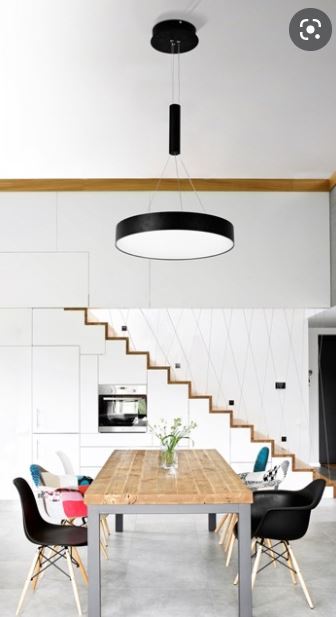 AZzardo LED Závěsné svítidlo MONZA R 40 Teplota světla: 3000K, Barva materiálu: černá