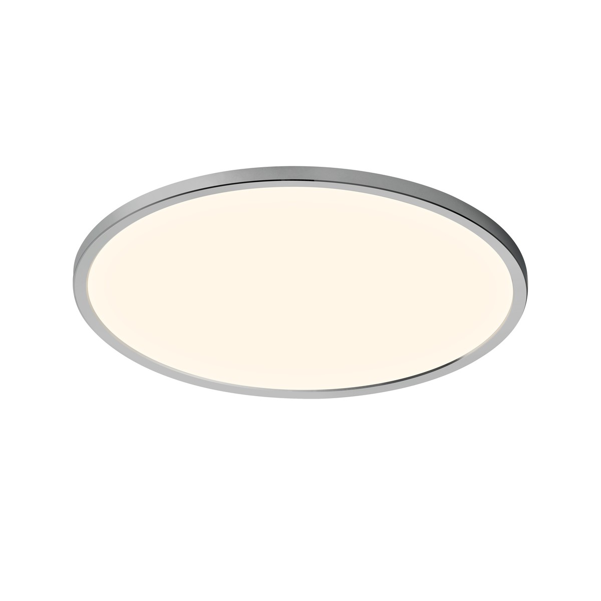 Stropní svítidlo Nordlux Oja ⌀43cm, DIM 3000K/4000K, IP54 Barva: bílá/chrom