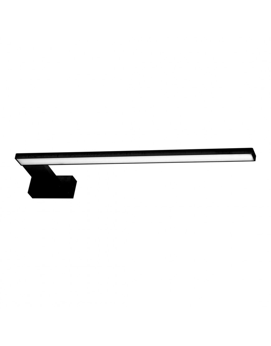 Levně Milagro LED nástěnné svítidlo na zrcadlo SHINE Milagro, 45cm, 11W, IP44 Barva: Černá - levá
