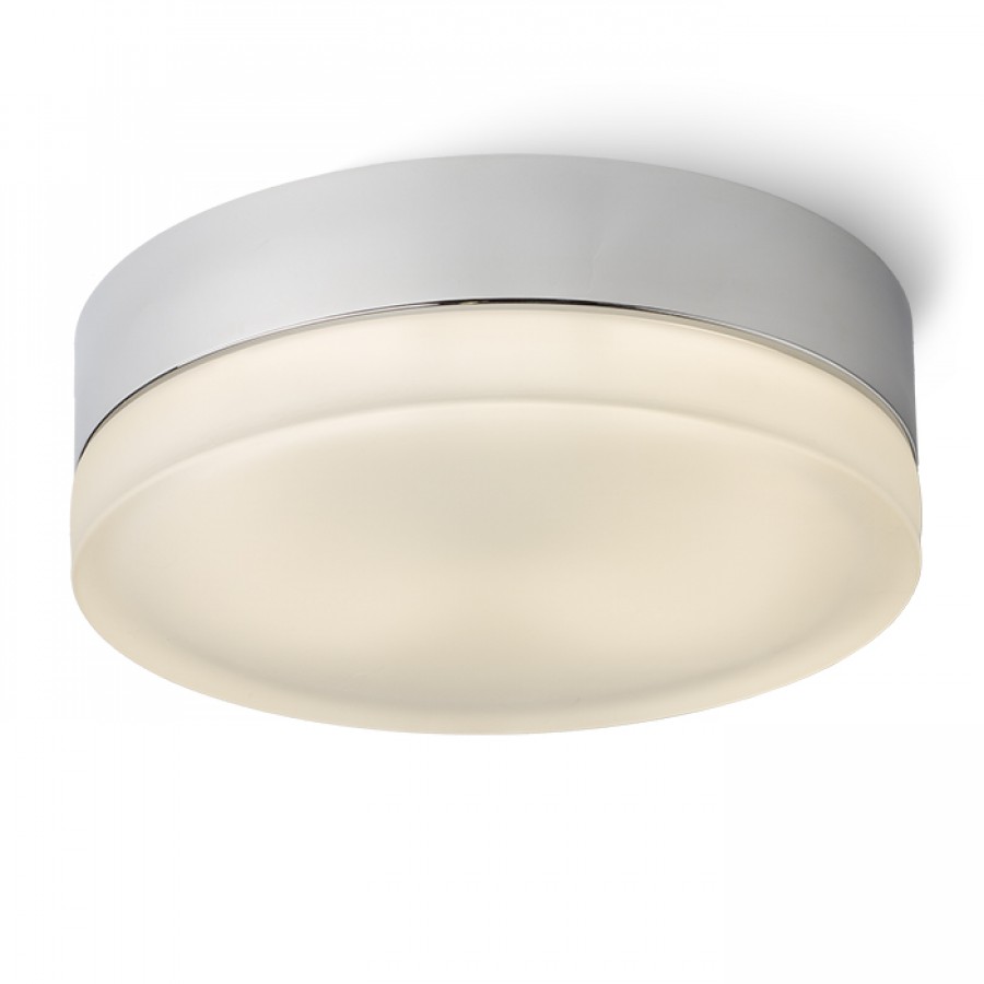 Levně Rendl - Design Přisazené stropní LED svítidlo AWE, Ø 23cm, IP44 Barva: Chrom