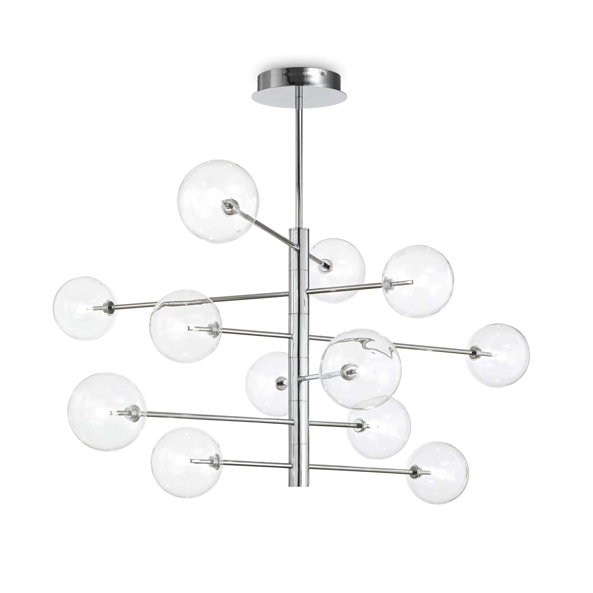 Ideal Lux Závěsné svítidlo EQUINOXE SP12 Barva: Chrom