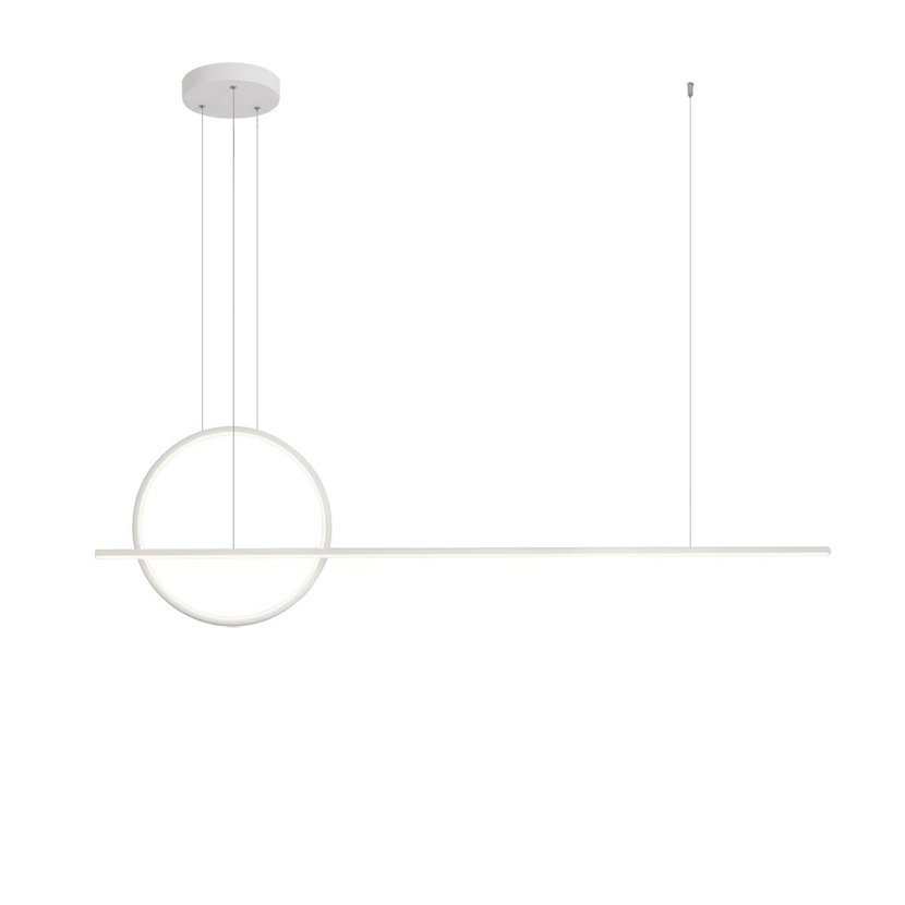 Redo Závěsné LED svítidlo Giotto, 49W, 3000K Barva: Bílá