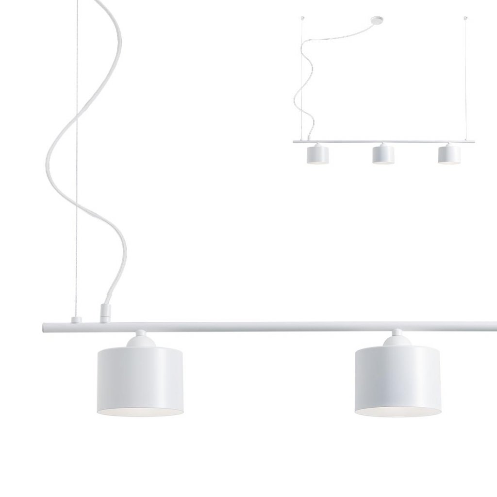 Redo Moderní závěsné svítidlo Miller Barva: Bílá