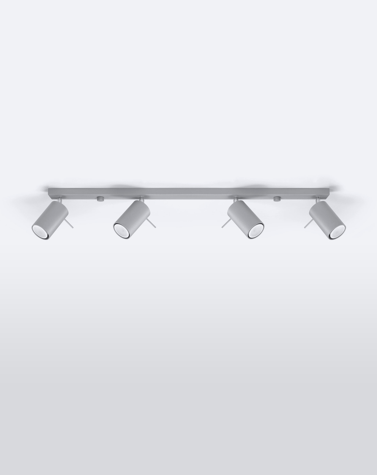 Levně Sollux Stropní/nástěnné svítidlo RING 4 ø 8 cm Barva: Chrom