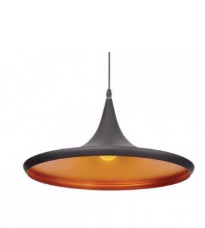 Závěsné svítidlo Azzardo Chink, 1xE27, 40W Barva: černo / zlatá