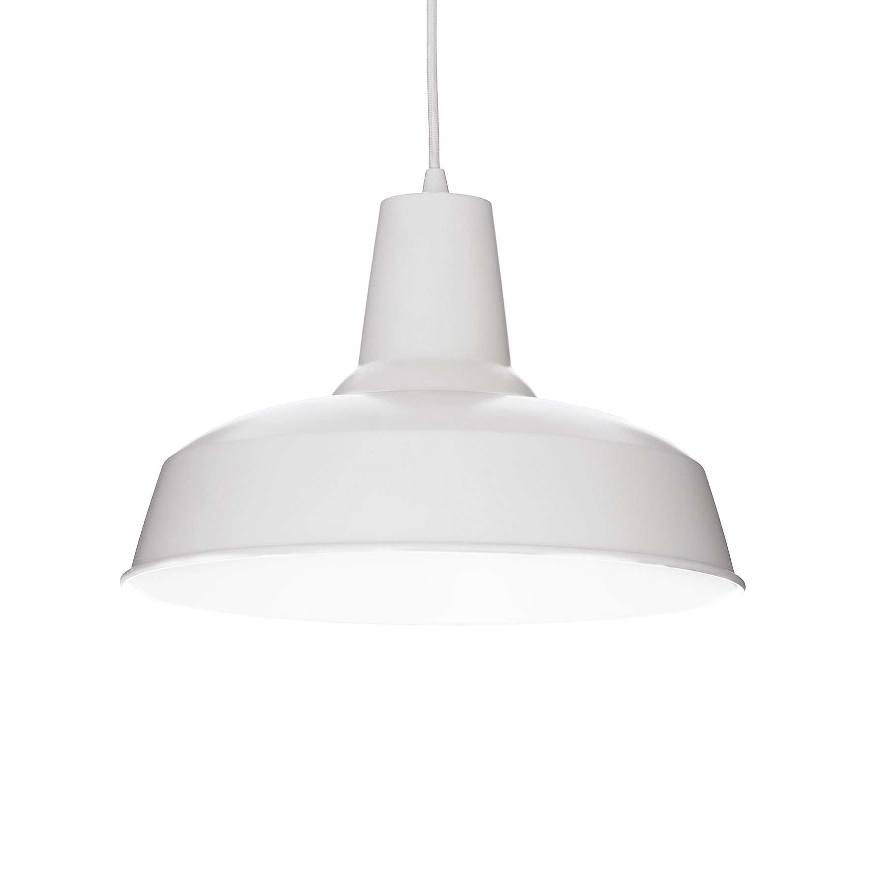 Ideal Lux Závěsné svítidlo Moby, 35cm Barva: Bílá