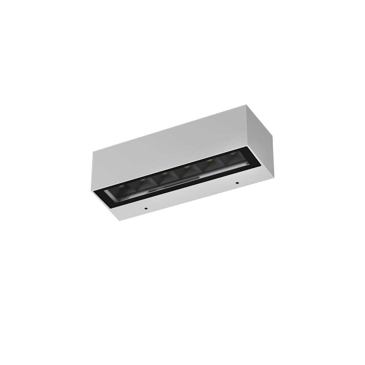 Levně Redo Nástěnné venkovní LED svítidlo AROOS 7,5W, d. 20,5 cm, IP65 Barva: Bílá, Teplota světla: 2700K