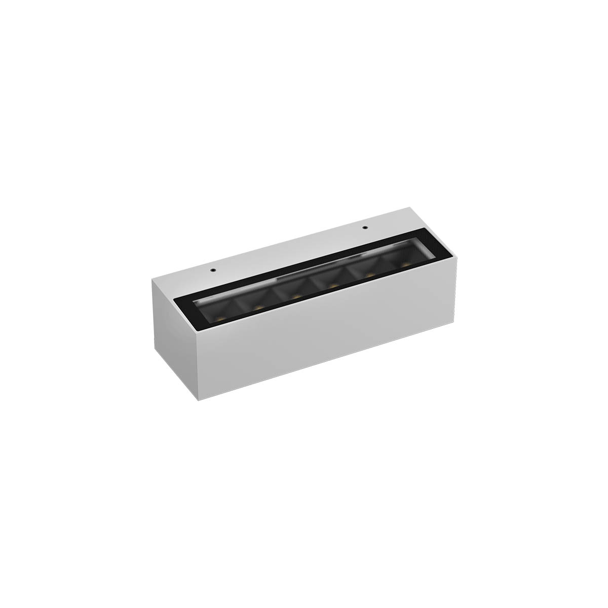 Levně Redo Nástěnné venkovní LED svítidlo AROOS 14,5W, d. 20,5 cm, IP65, up/down svícení Barva: Bílá, Teplota světla: 2700K