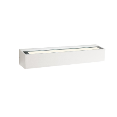 Redo Nástěnné LED svítidlo AROOS, d. 38 cm, IP65, 21W Barva: Bílá