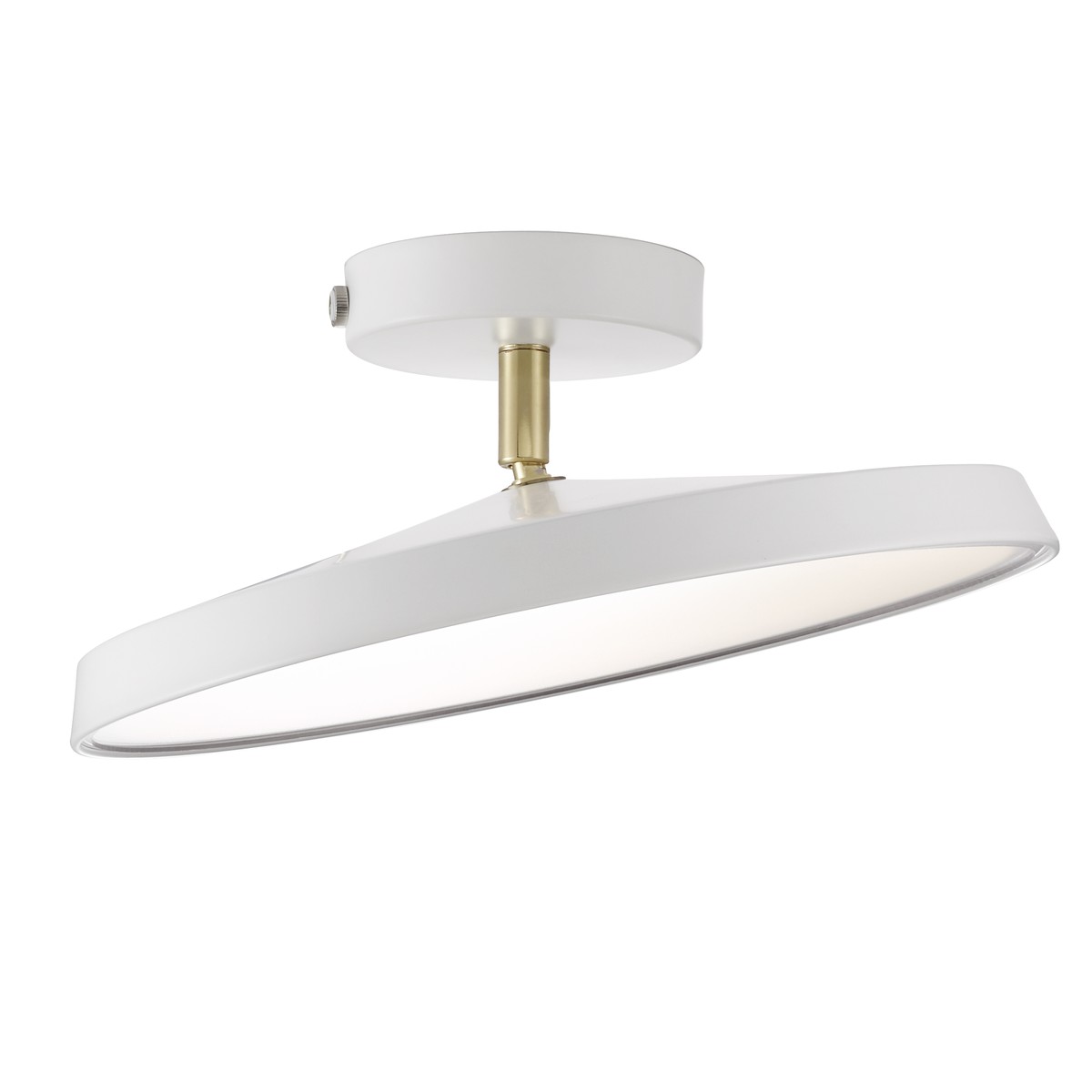 Nordlux Stropní svítidlo Kaito Pro, ⌀30cm Barva: Bílá