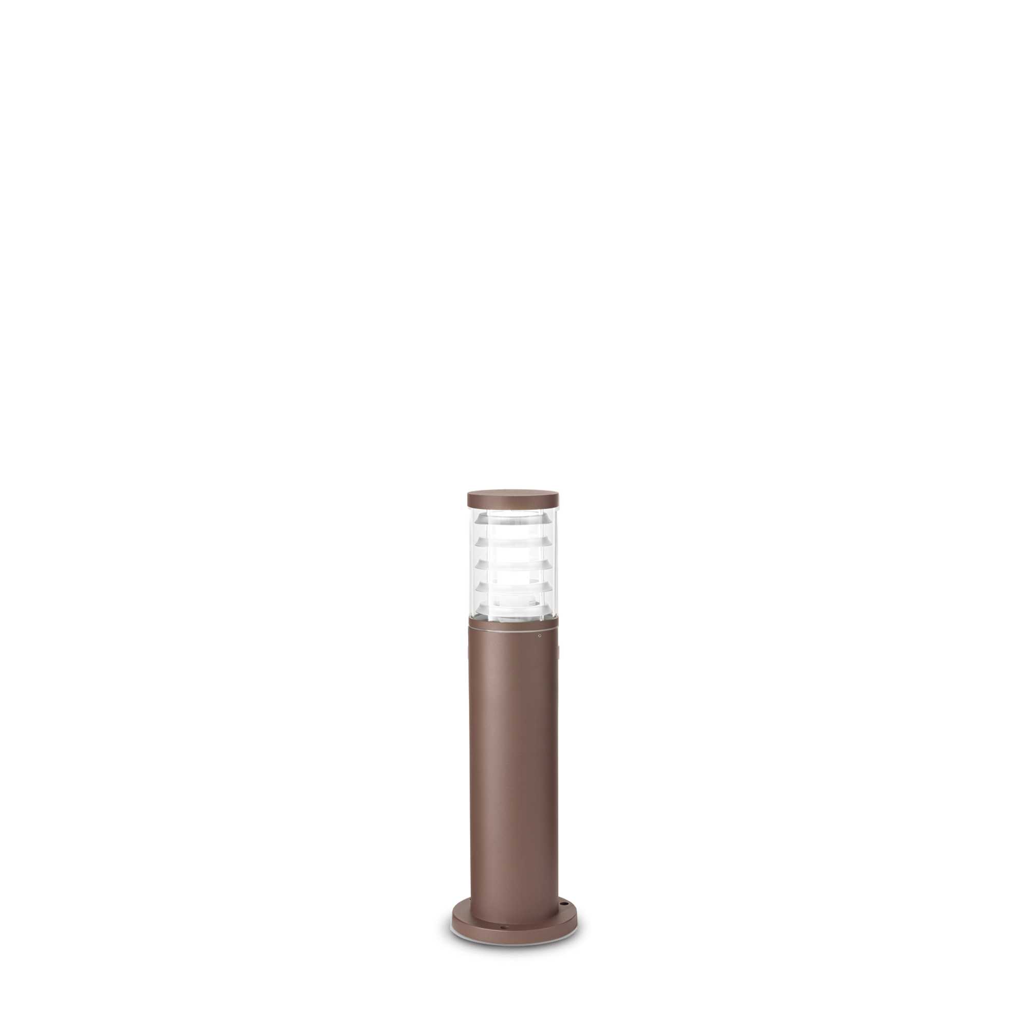 Ideal Lux Venkovní sloupkové osvětlení TRONCO PT1 H40 COFFEE